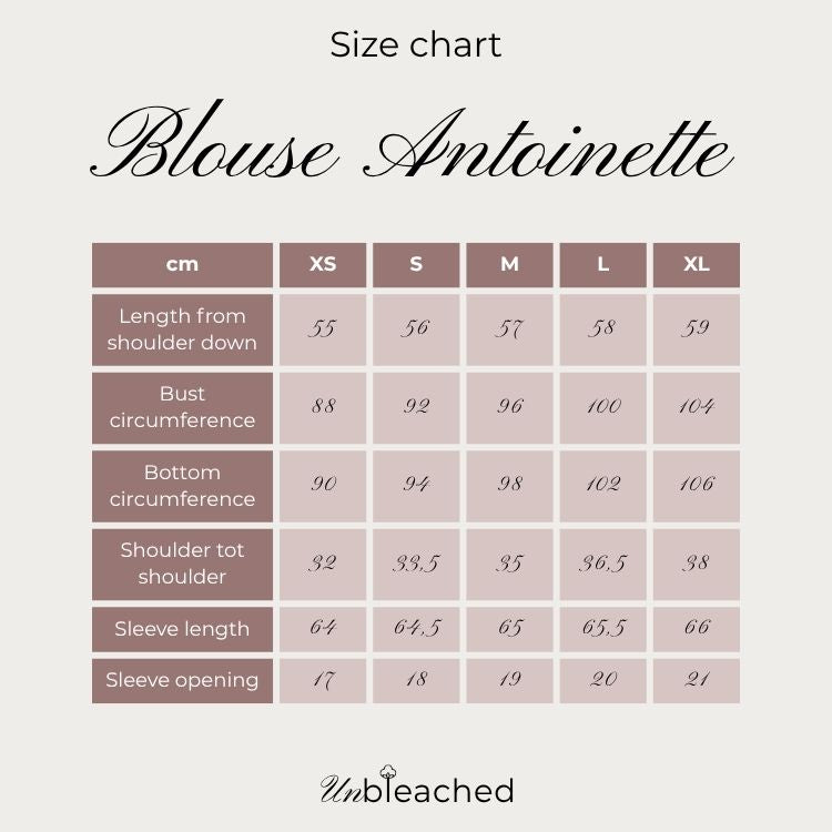 Spitzenbluse - Antoinette (100% Baumwolle)