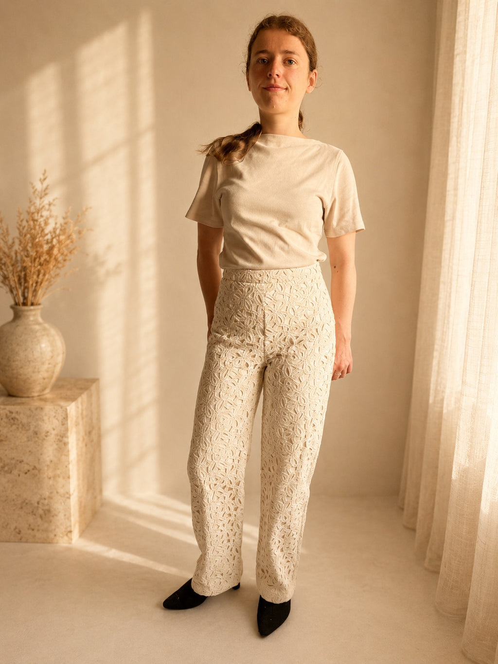 Spitzenhose - Antoinette (100% Baumwolle)