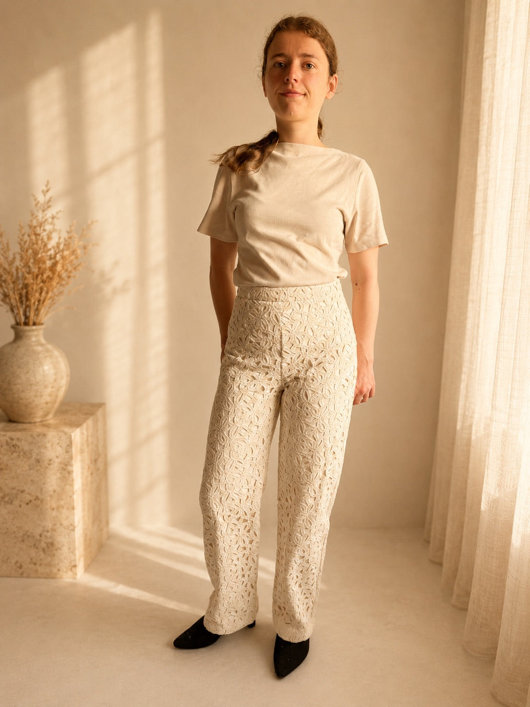 Spitzenhose - Antoinette (100% Baumwolle)