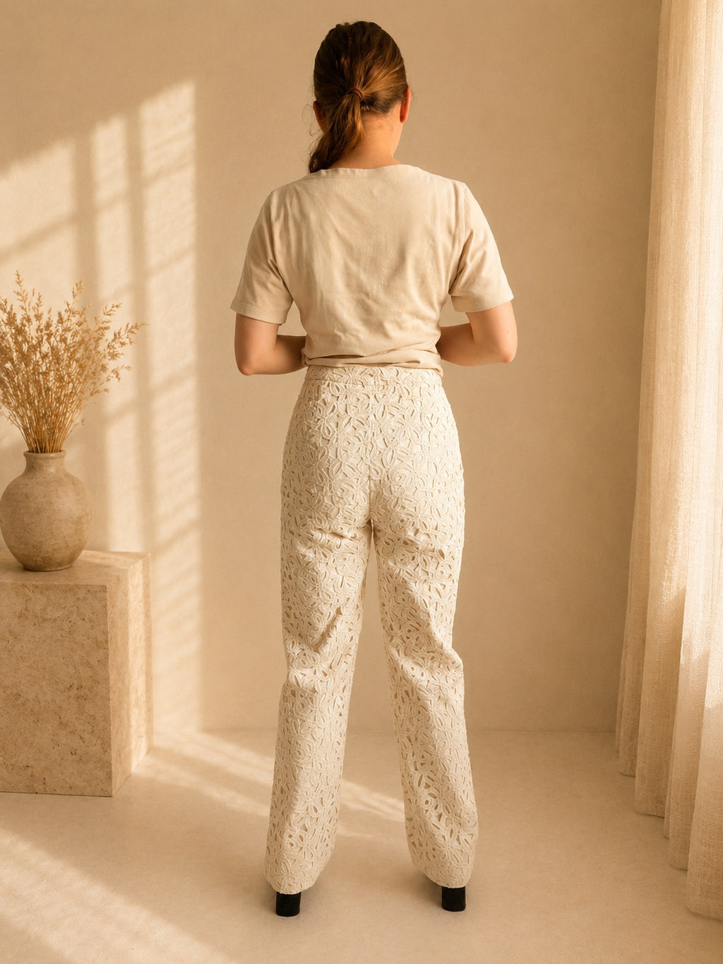 Spitzenhose - Antoinette (100% Baumwolle)