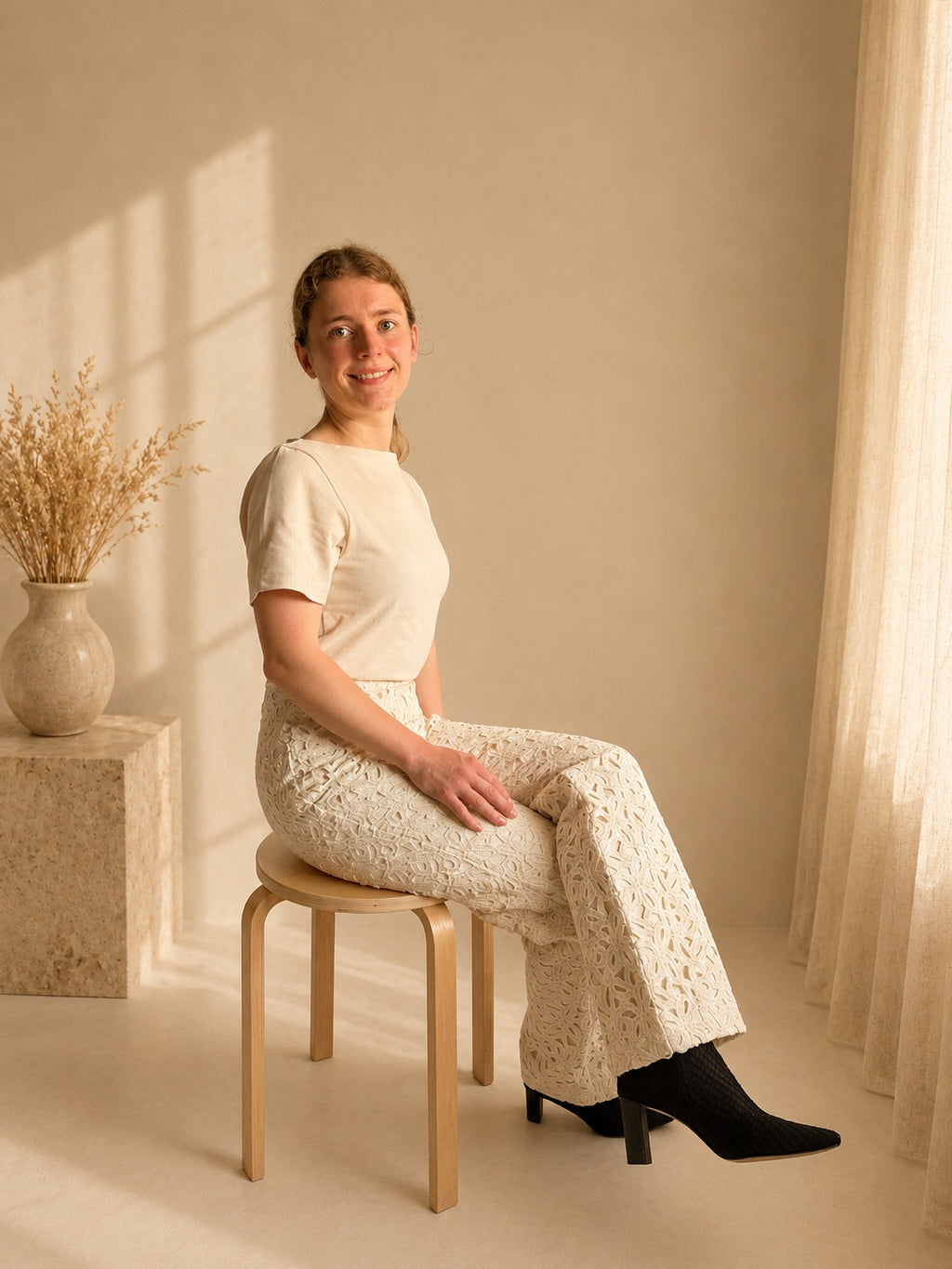 Spitzenhose - Antoinette (100% Baumwolle)